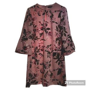 White House Black Market Dress Women’s 2 Floral Midi Dress